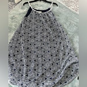 Blue & White design with rope straps & neckline